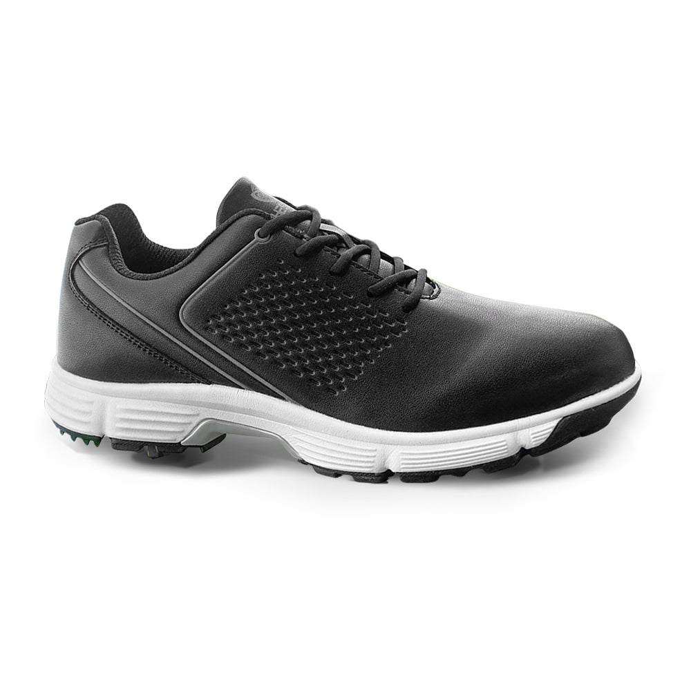 Ask Echo G617 Men's Professional Spikes Golf Shoes / Black
