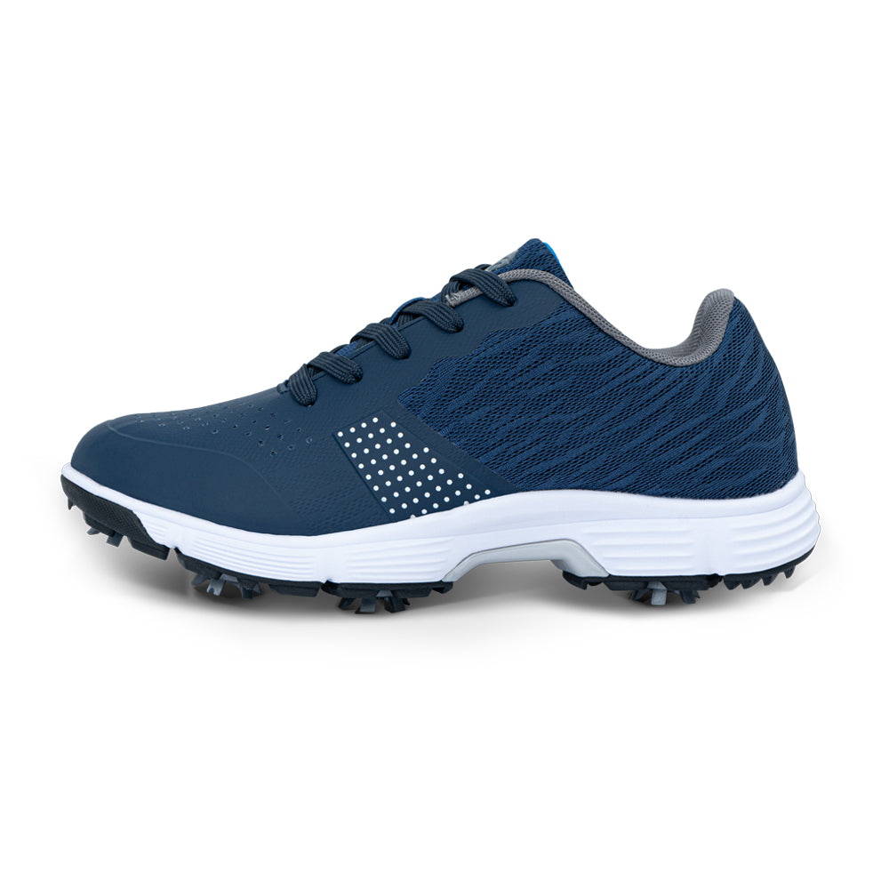 Ask Echo G615 Men's Professional Spikes Golf Shoes / Blue