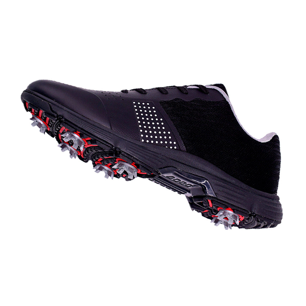 Ask Echo G615 Men's Professional Spikes Golf Shoes / Black