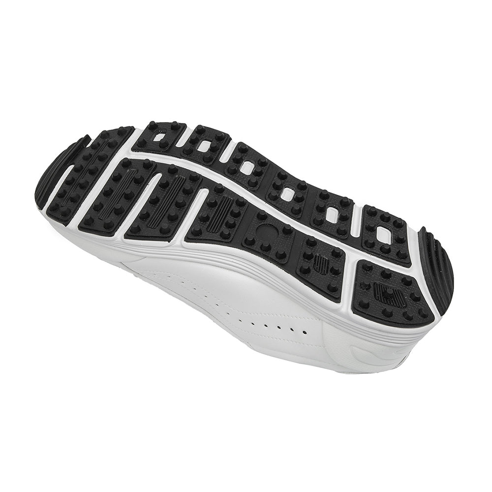Ask Echo G718 Men's Breathable Spikeless Golf Shoes / White