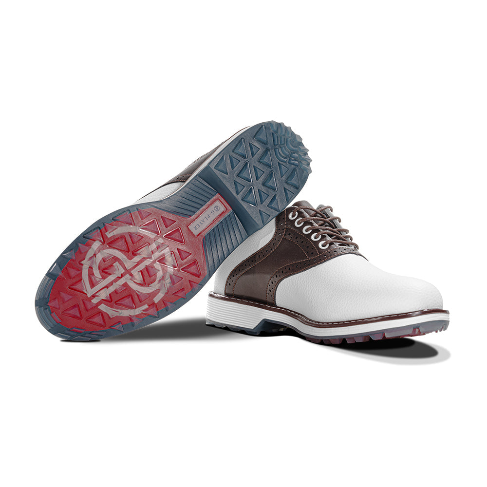 Ask Echo G3 Men's Professional Spikeless Golf Shoes / Brown