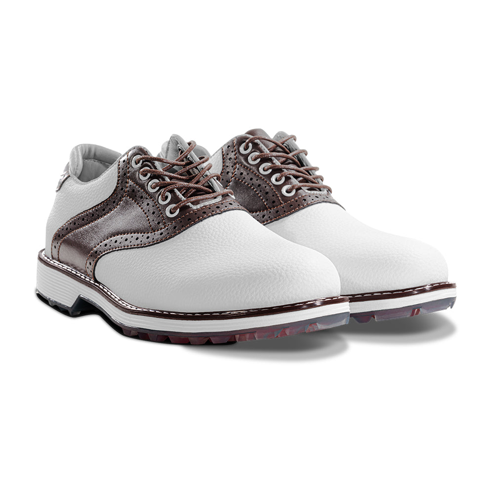 Ask Echo G3 Men's Professional Spikeless Golf Shoes / Brown