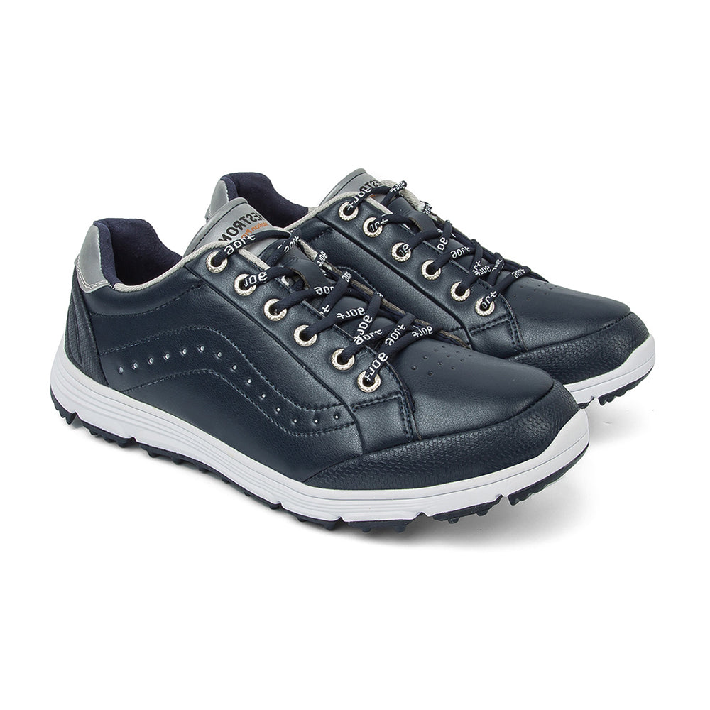 Ask Echo G718 Men's Breathable Spikeless Golf Shoes / Blue