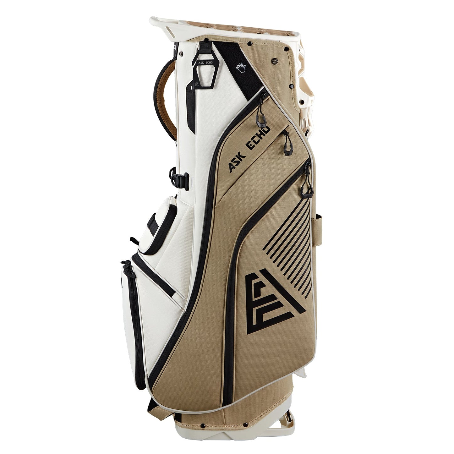 Ask Echo 2025 ST-LOCK Mecha 14 Way Dividers Soundless Hybrid Stand Bag / Toasted Almond