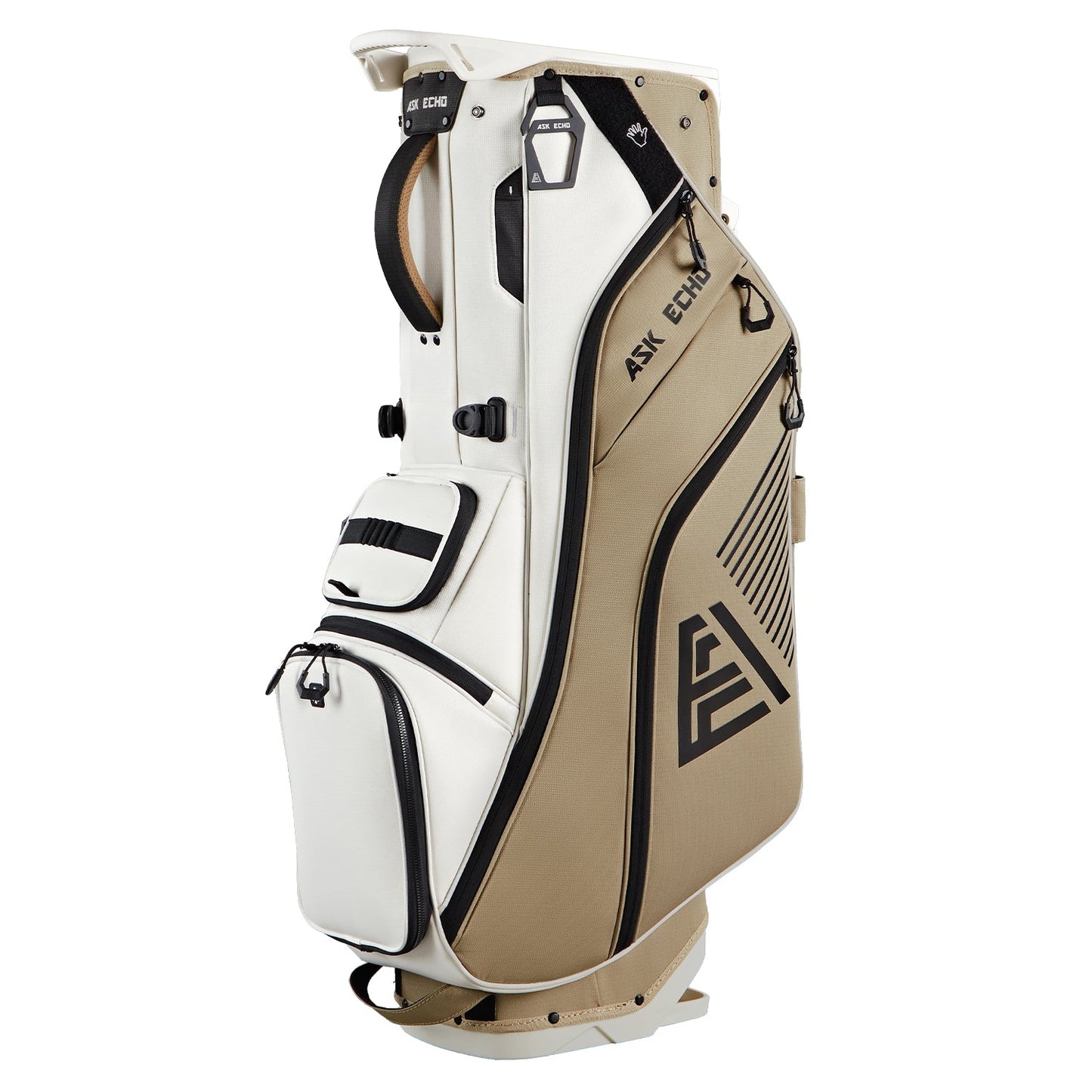 Ask Echo 2025 ST-LOCK Mecha 14 Way Dividers Soundless Hybrid Stand Bag / Toasted Almond