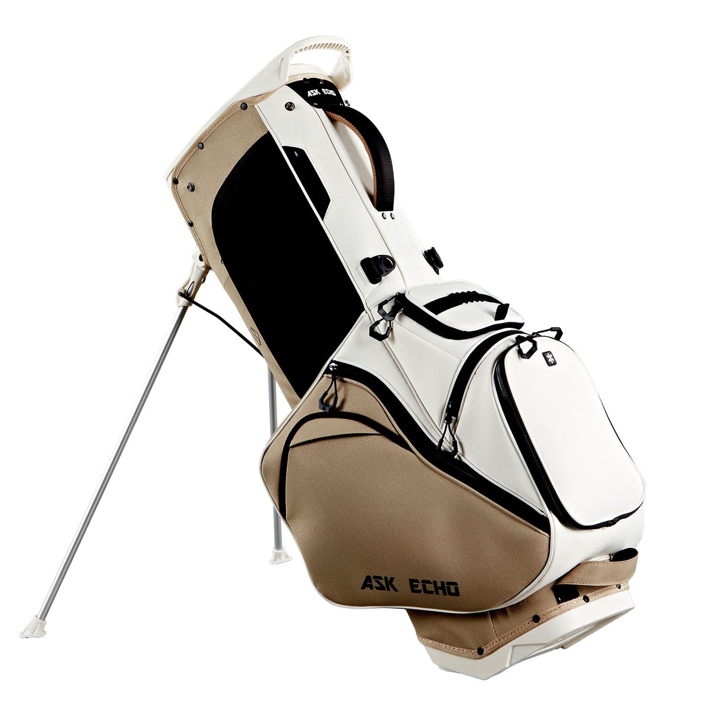 Ask Echo 2025 ST-LOCK Mecha 14 Way Dividers Soundless Hybrid Stand Bag / Toasted Almond