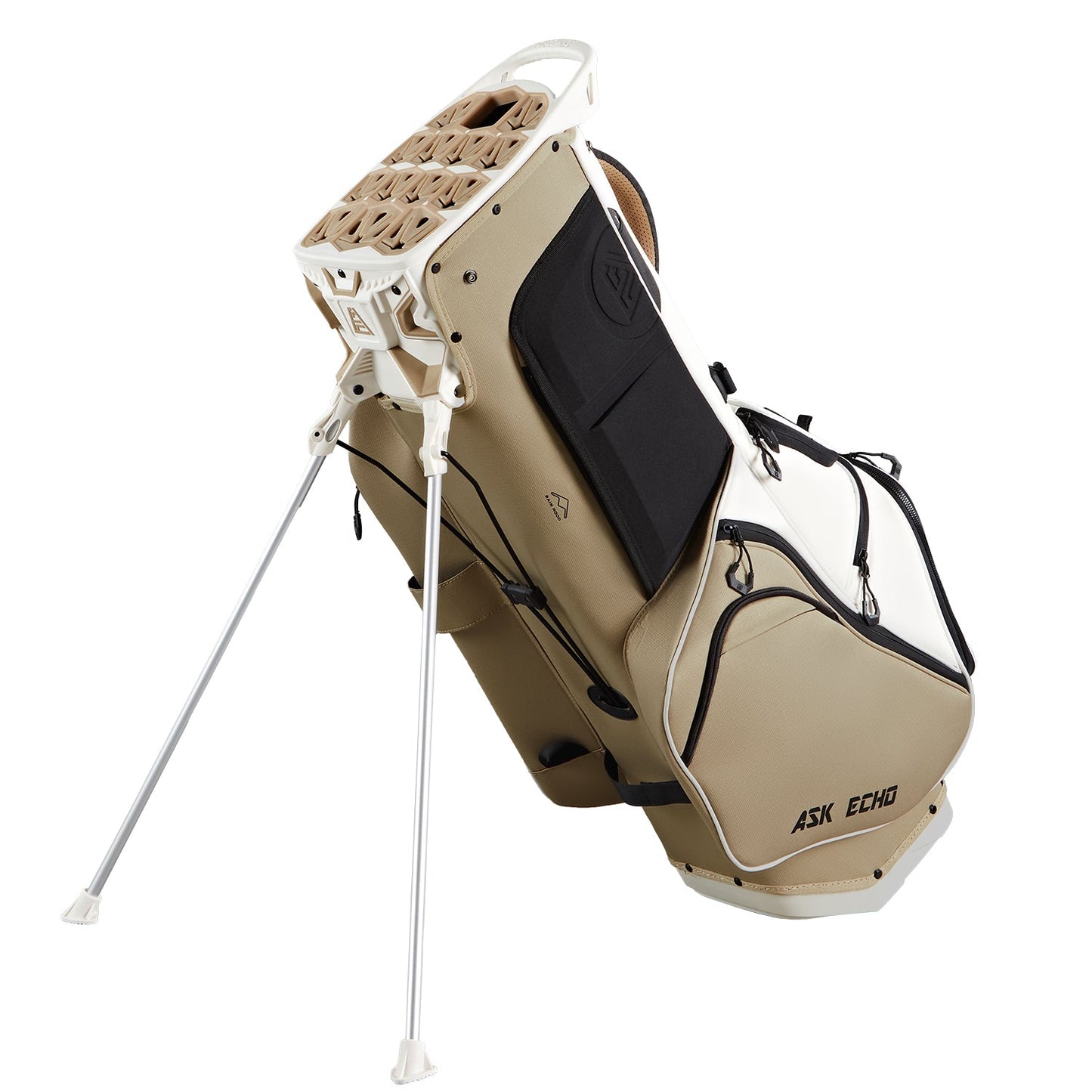 Ask Echo 2025 ST-LOCK Mecha 14 Way Dividers Soundless Hybrid Stand Bag / Toasted Almond