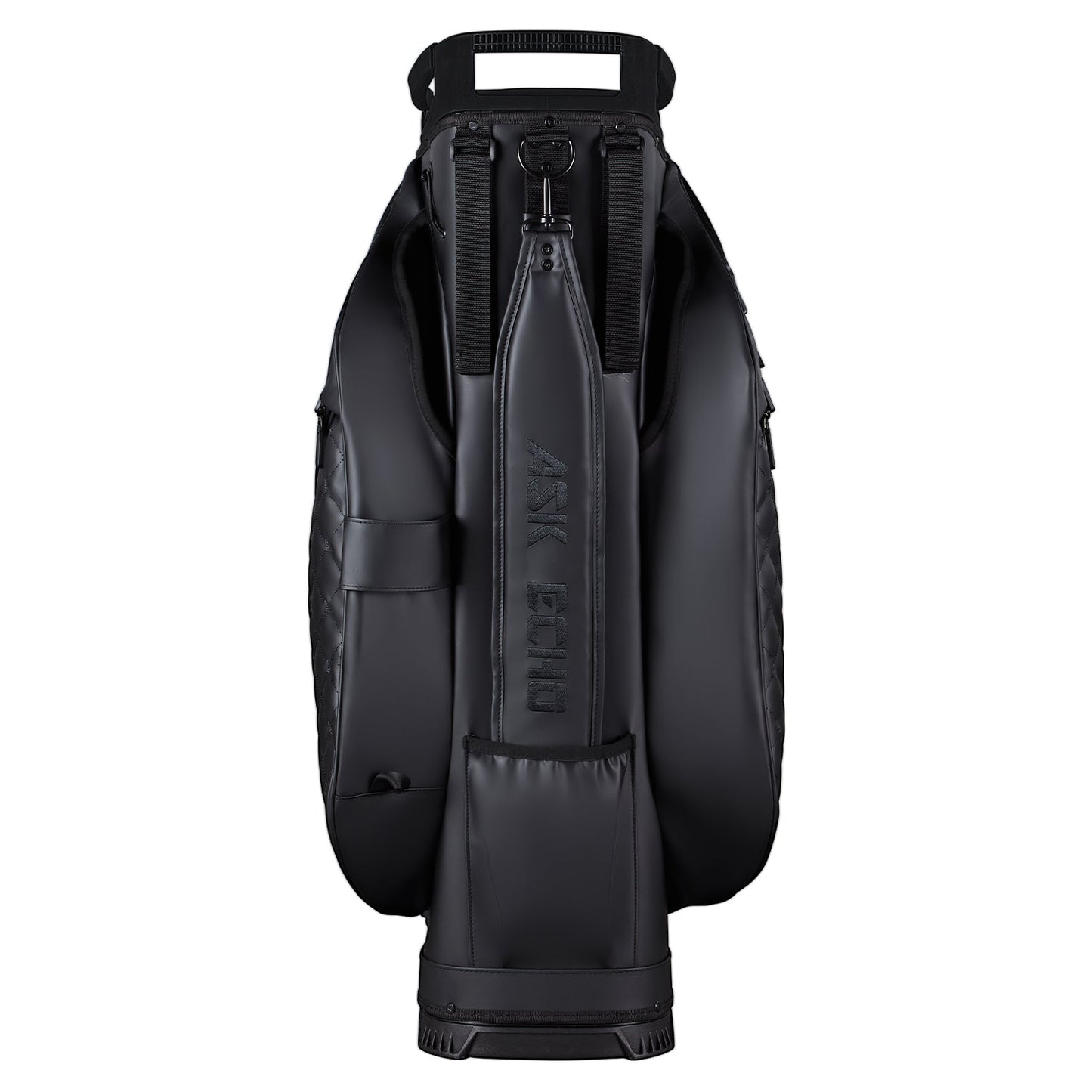 Ask Echo 2024 SLC-130LE Luxury 15 Way Full Length Dividers Golf Soundless Synthetic Leather Cart Bag