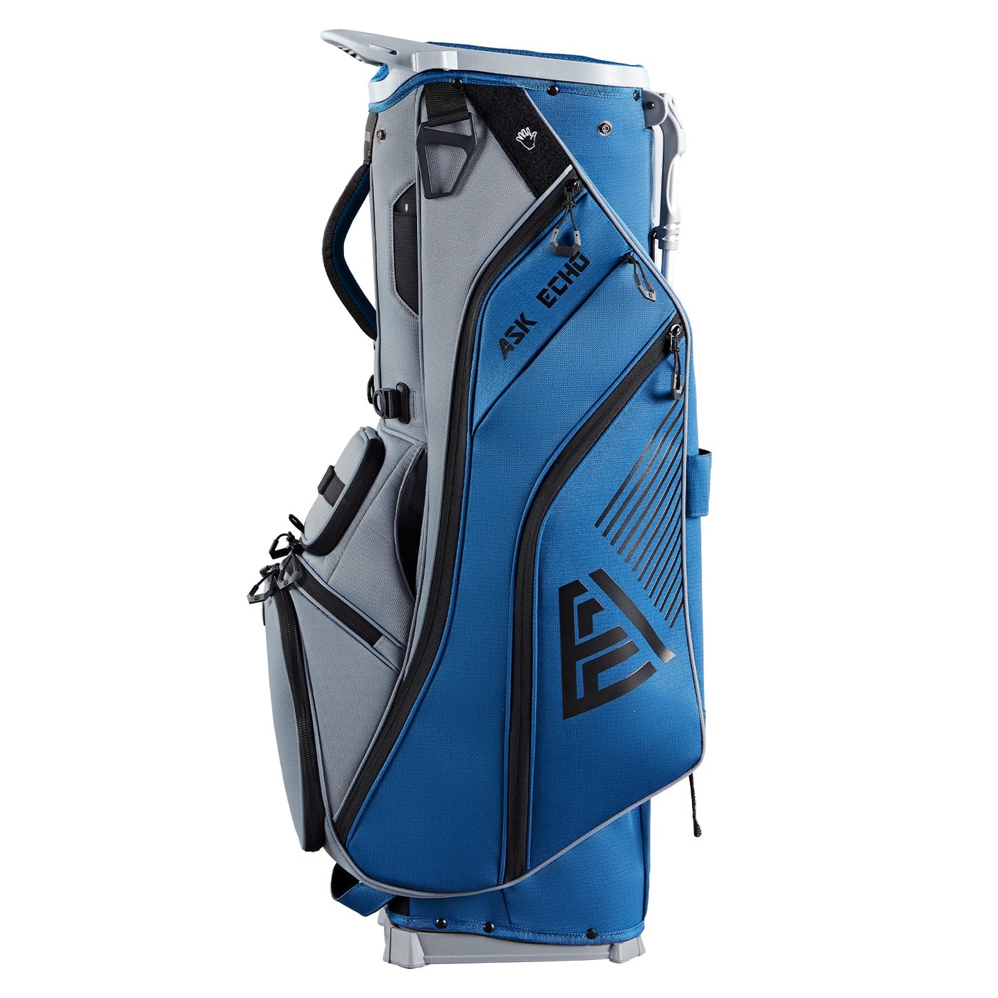 Ask Echo 2025 ST-14 Way Full Length Dividers Hybrid Stand Bag / NavyGrey