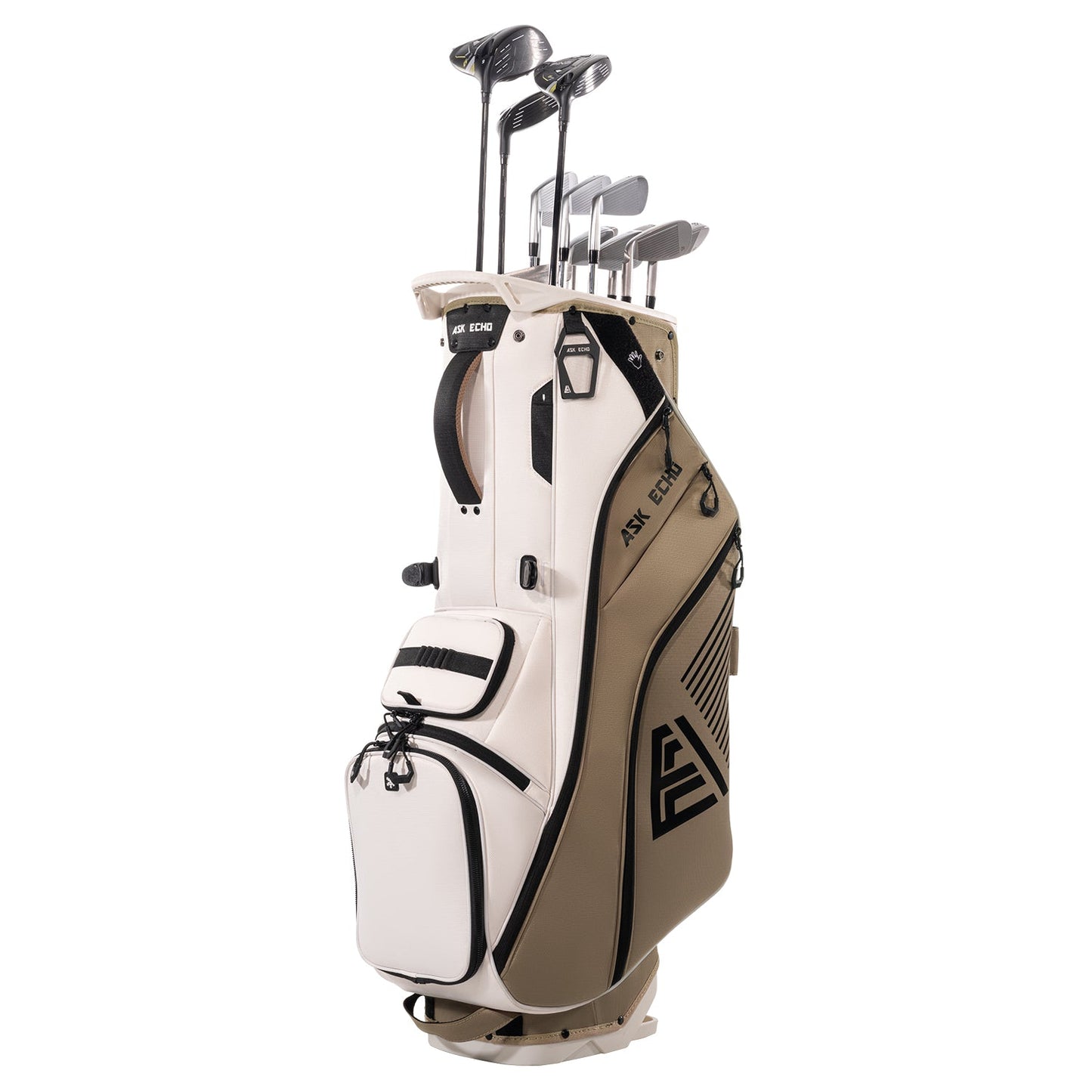 Ask Echo 2025 ST-LOCK Mecha 14 Way Dividers Soundless Hybrid Stand Bag / Toasted Almond