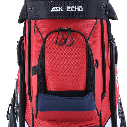 Ask Echo T-LOCK 2.0 14 Way Organizer Dividers Golf Soundless Cart Bag / All Color