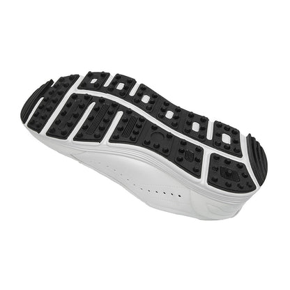 Ask Echo G718 Men's Breathable Spikeless Golf Shoes / White