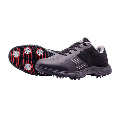 Ask Echo G615 Men's Professional Spikes Golf Shoes / Black