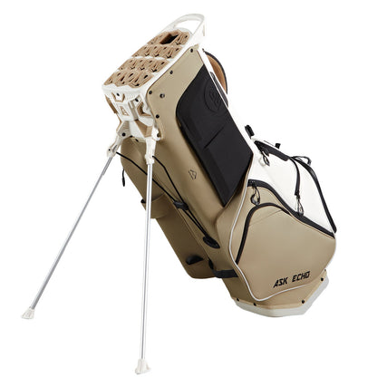 Ask Echo 2025 ST-LOCK Mecha 14 Way Dividers Soundless Hybrid Stand Bag / Toasted Almond