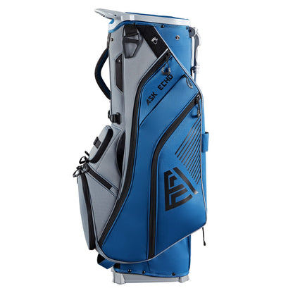 Ask Echo 2025 ST-14 Way Full Length Dividers Hybrid Stand Bag / NavyGrey