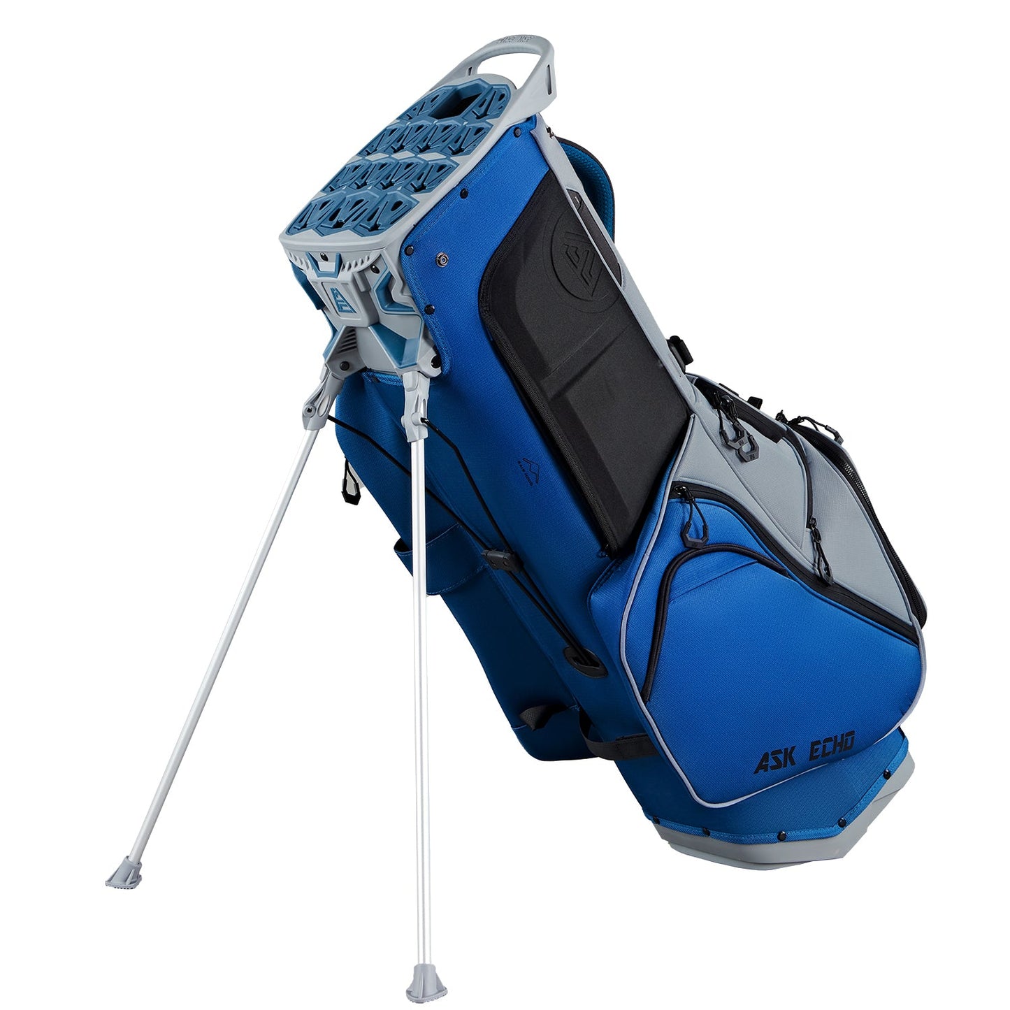 Ask Echo 2025 ST-LOCK Mecha 14 Way Dividers Soundless Hybrid Stand Bag / NavyGrey
