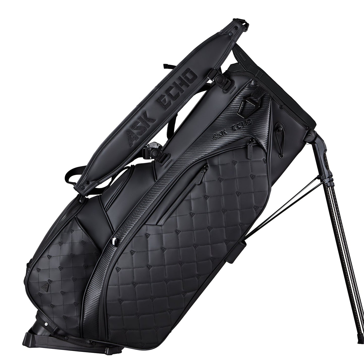 Ask Echo 2025 Prestige-14 Way Full Length Hybrid Leather Stand Bag / All Color