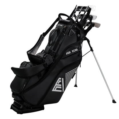 ST-14 Hybrid Stand Bag and Pendor Lock Club Organizer Bundle / Black
