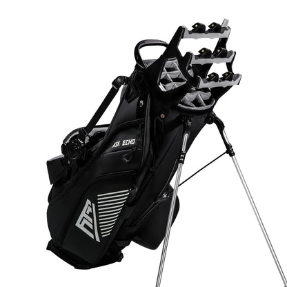 ST-14 Hybrid Stand Bag and Pendor Lock Club Organizer Bundle / Black