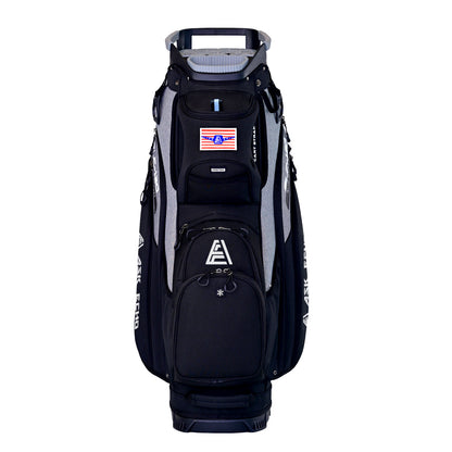 Ask Echo 2024 SLC-130 15 Way Full Length Dividers Golf Soundless Cart Bag / Black