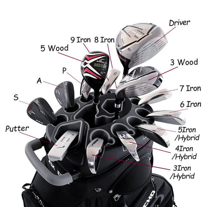 Ask Echo 2024 T-LOCK 14 Way Organizer Dividers Golf Soundless Cart Bag / All Color