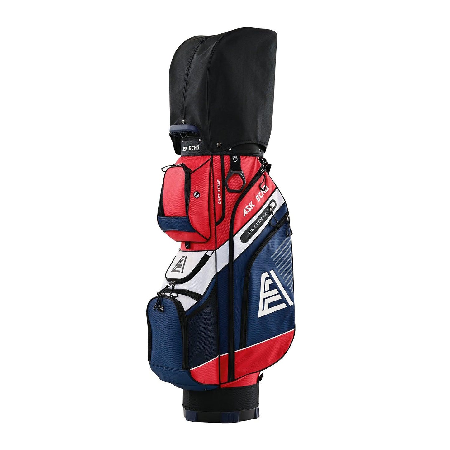 Ask Echo T-LOCK 2.0 14 Way Organizer Dividers Golf Soundless Cart Bag / All Color